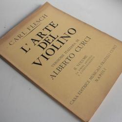 Livre L'arte del violino di Karl Flesh par Alberto Curci vol 2