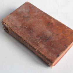 Livre les amusemens mathematiques Arithmétique Algèbre André Joseph 1749