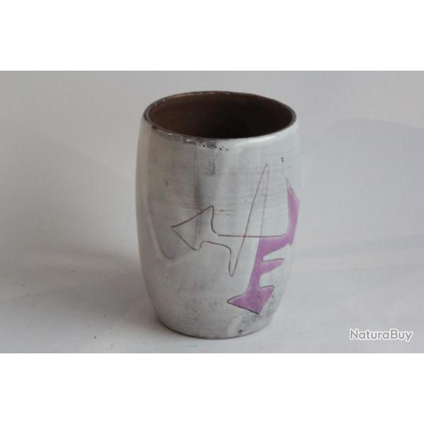 Juliette DEREL RIVIER Tasse Chope c�ramique �maill�e