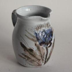 Pichet céramique Albert THIRY Vallauris Chardon