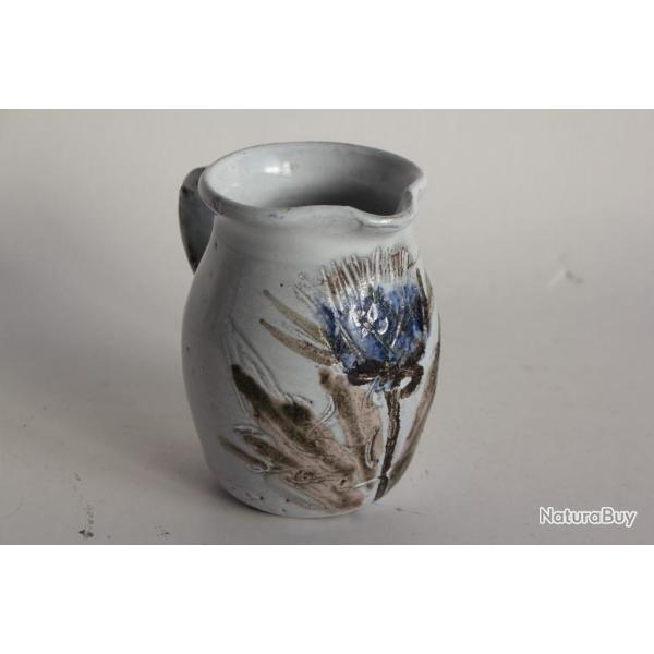 Pichet c�ramique Albert THIRY Vallauris Chardon