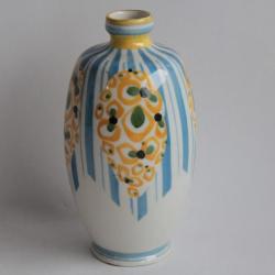 Vase porcelaine Liane Henri Delcourt Boulogne-sur-Mer Art déco