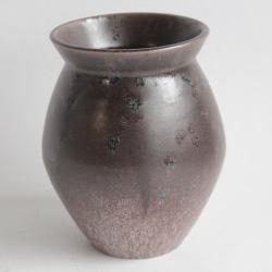 Vase grès émaillé Mont Chevalier Cannes Léon Castel