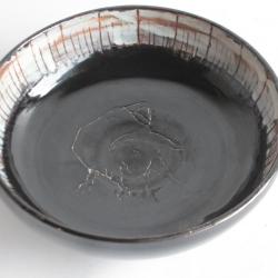 Plat céramique Claude VAYSSIER Cerenne Vallauris Taureau