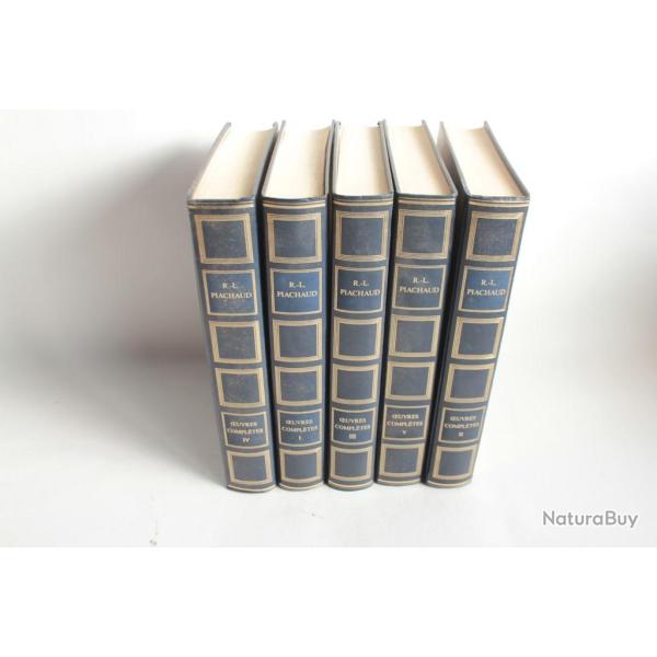 Livre OEuvres compl�tes en 5 tomes Ren� Louis Piachaud 1982