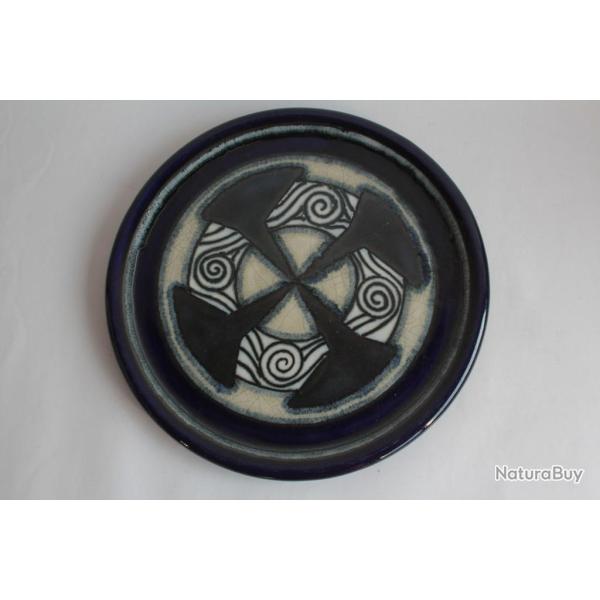 Plat c�ramique Louis GARIN Quimper