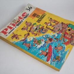 BD Revue Pilote 36 Le journal d'astérix et obélix vive les vacances 1966