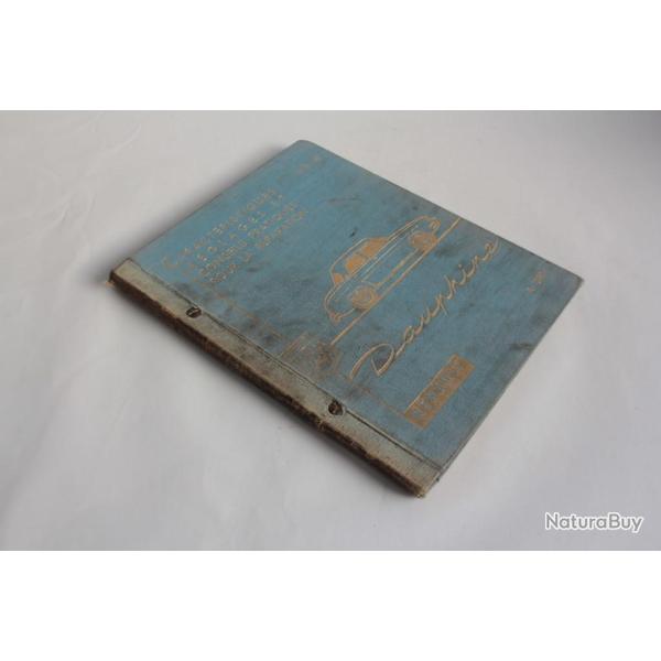 Manuel Technique automobile Dauphine M.R. 42 1959