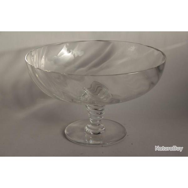 SAINT LOUIS Coupe Centre de table cristal Tsar