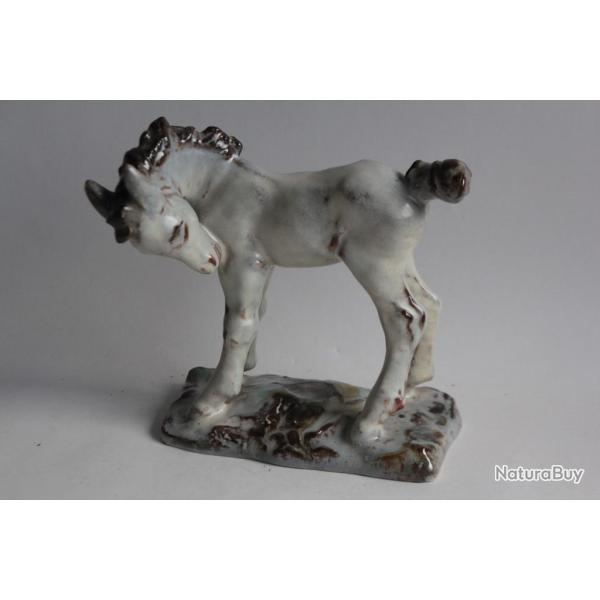 Poulain c�ramique �maill�e Lilli HUMMEL-KOENIG Karlsruhe