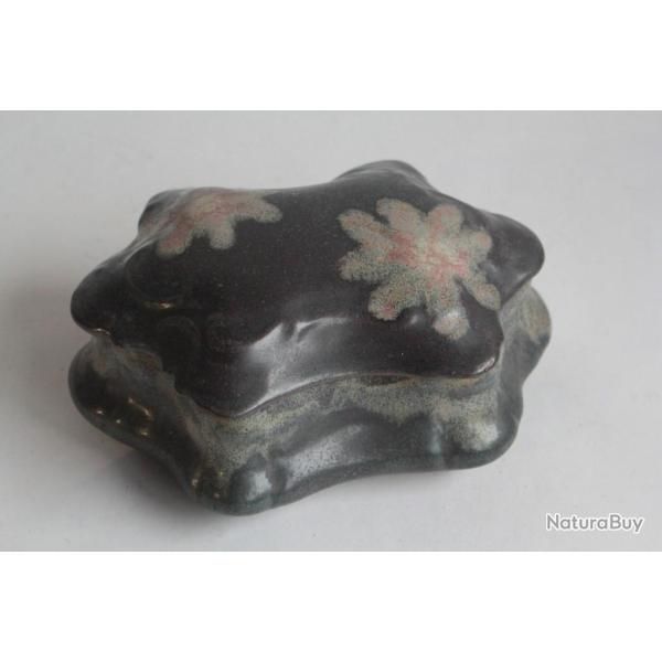 Boite gr�s de Puisaye Albert LEBRET Poterie des Ligers 1930