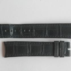 FRANCK MULLER Bracelet montre croco bleu marine 18 mm