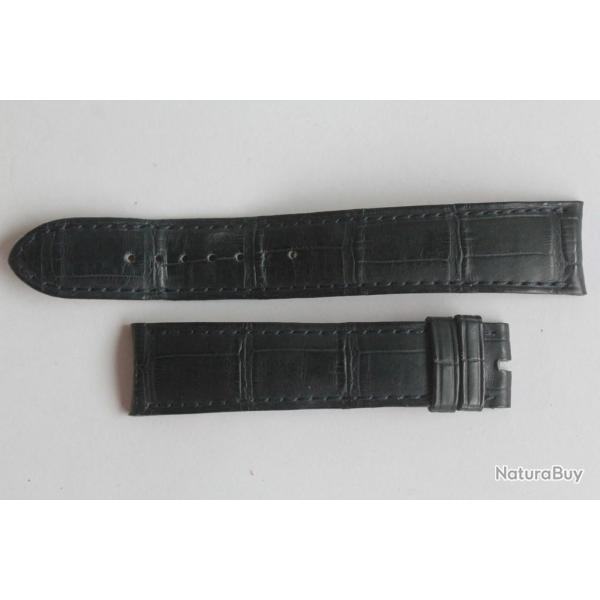 FRANCK MULLER Bracelet montre croco bleu marine 18 mm