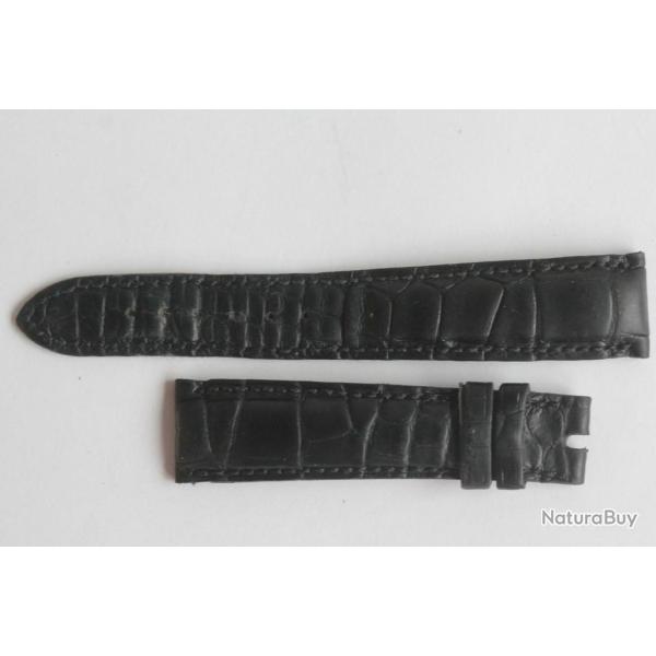 CHOPARD Bracelet pour montre croco noir 18 mm