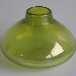 Vase verre vert HYSTERIA France