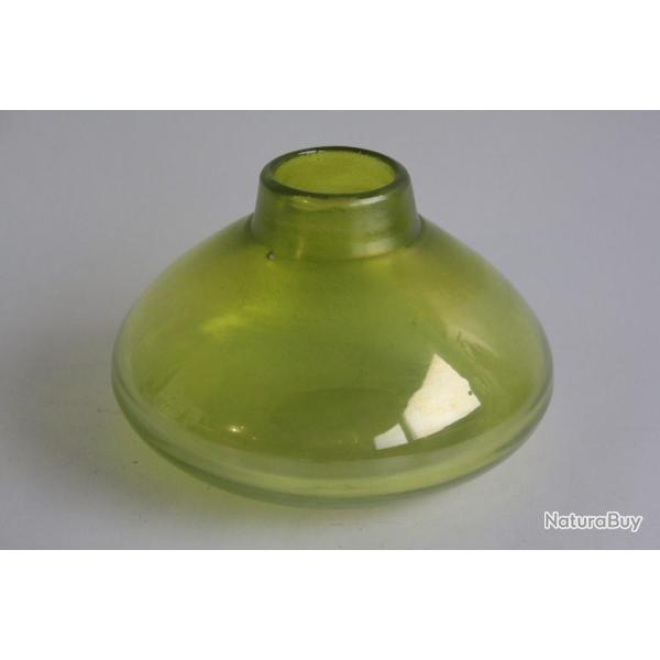 Vase verre vert HYSTERIA France