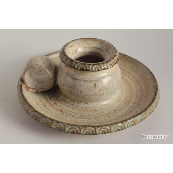 Bougeoir c�ramique Marcel GIRAUD Vallauris