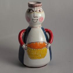 Giovanni DE SIMONE Vase anthropomorphe céramique Italie 1970