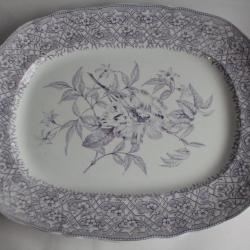 MINTON Plat de service faïence Trellis & Plants