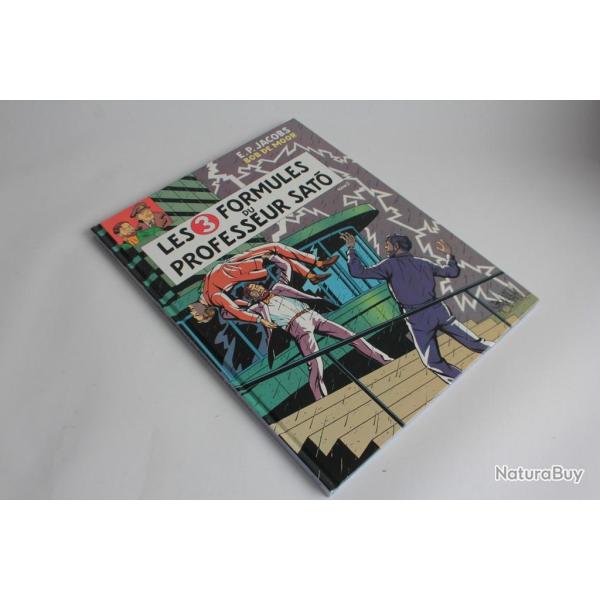 BD Blake et Mortimer Les 3 formules du professeur Sato T2 1990