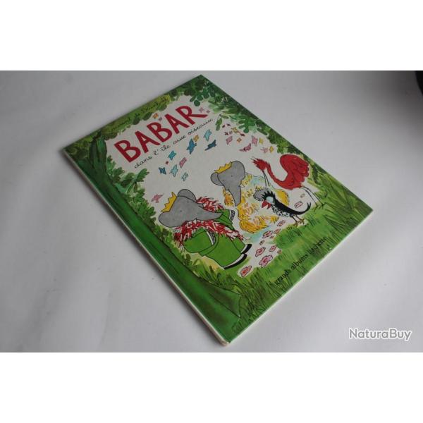 BD Babar dans l'ile aux oiseaux Laurent de Brunhoff 1972