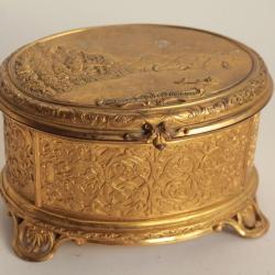 Coffret à bijoux Chapelle de Guillaume Tell Suisse XIXe siècle