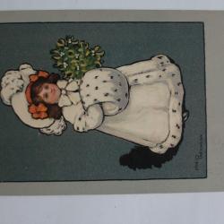 CPA Vienne Heureuse année illustrateur Ethel Parkinson n°233