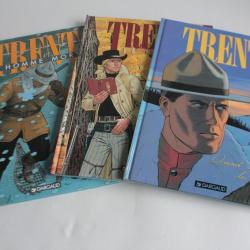 BD Lot 3 premier tomes série Trent Rodolphe Leo EO