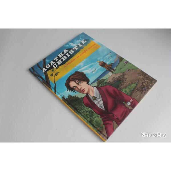 BD Agatha Christie T10 l'homme au complet marron Hughot Bairi EO 2005