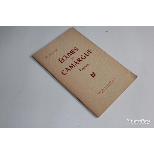 Livre Ecumes de Camargue Willy Borgeaud envoie sign� 1951