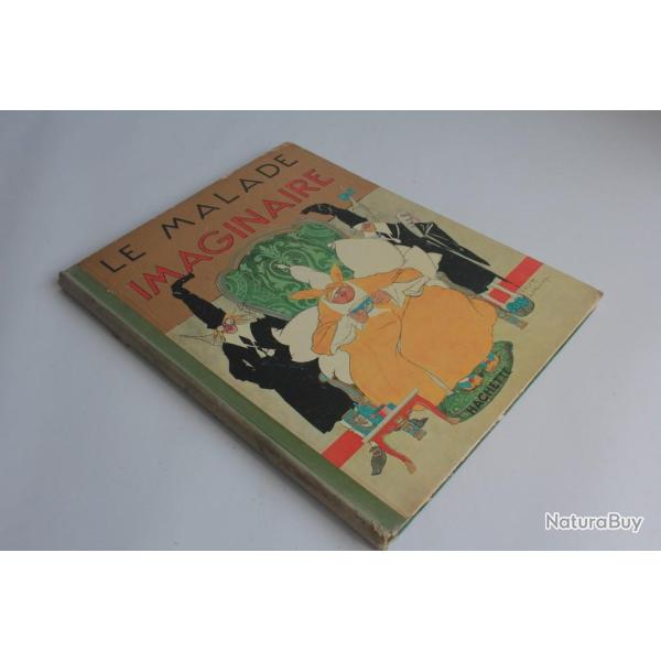 Livre illustr� Le malade Imaginaire Felix Lorioux