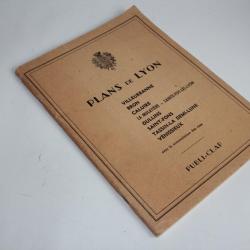 Livre Plans de Lyon et Villeurbanne en 20 planches Publi-Clap