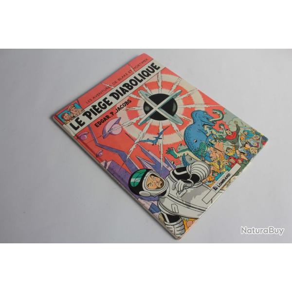 BD Le Pi�ge diabolique blake et mortimer Edgar.P.Jacobs 1972