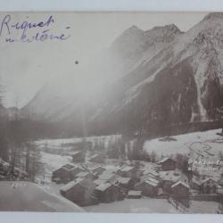 CPA Suisse Praz de Fort Au coucher du Soleil