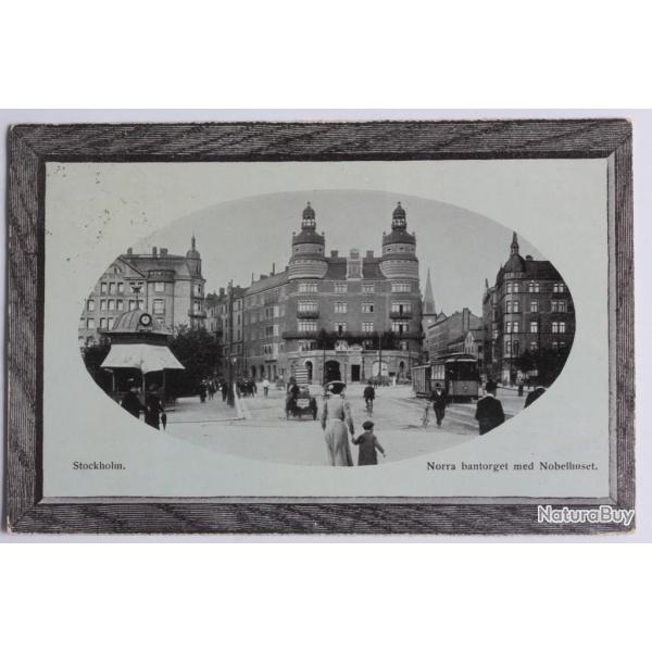 CPA Su�de Stockholm Norra bantorget med Nobelhuset