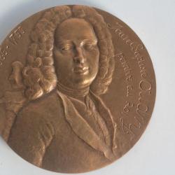 Médaille Jean-Baptiste Oudry peintre du roi J. Joaquim