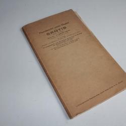 Livret 6 cartes des monts Suisse autour du mont SANTIS 1929