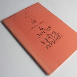 Livre Revue 4 jours a Venise n°79 Marcel North 1977