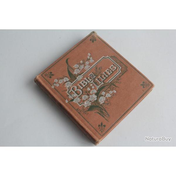 Livre In 32 Bible Lilies Scripture selections J.E Hawkins 1890