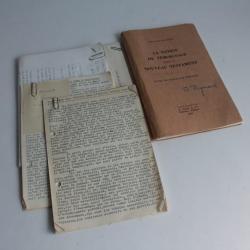 Livre La notion de témoignage nouveau testament Edouard Burnier 1939