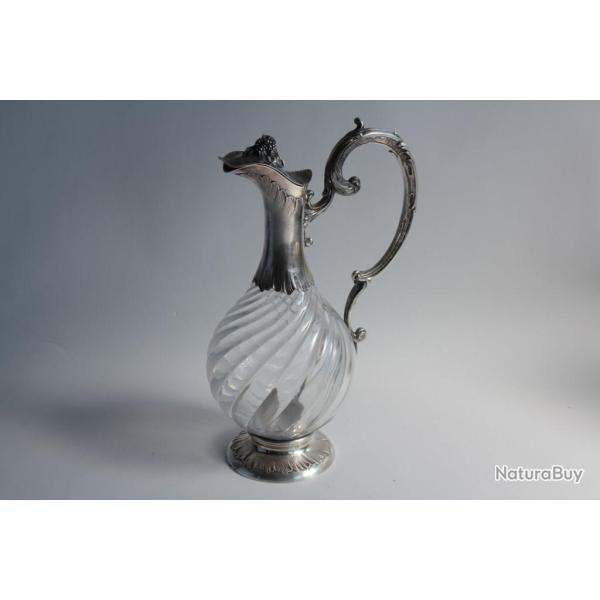 CARDEILHAC Aigui�re Carafe � vin cristal argent