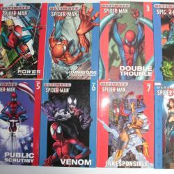 Lot 8 volumes marvel Ultimate Spider-Man English version
