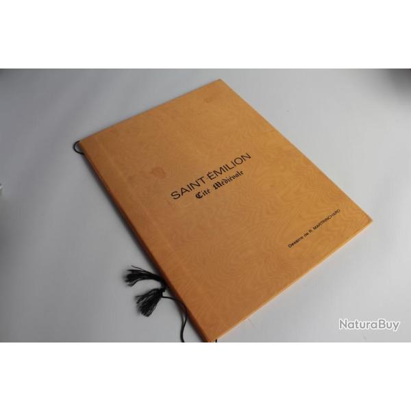Portfolio Saint Emilion cit� m�di�vale dessins de R. Martrichard