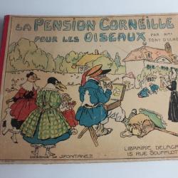 Livre La pension Corneille pour les oiseaux Tony D'Ulmès 1920
