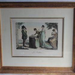 Gravure Les oubliés Nicolas SCHENKER d'après Jean-François BOSIO