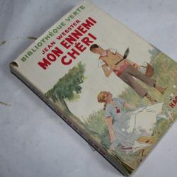 Livre Mon ennemi chéri Jean Webster 1950
