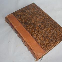 Livre d'histoire naturelle les trois règnes de la nature M.P.A CAP 1854