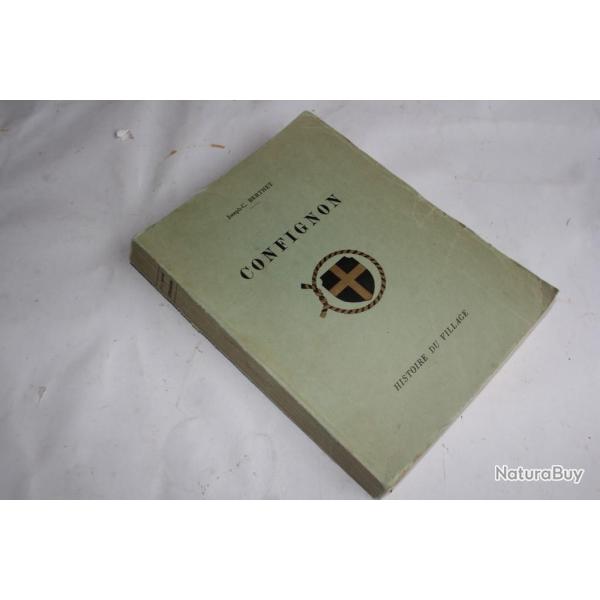 Livre Confignon Joseph-C Berthet 1951