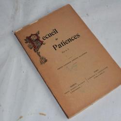 Livre Recueil de 30 patiences / 30 jeux de cartes illustrées par A.J