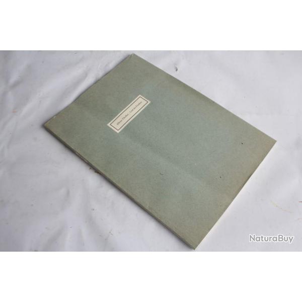 Livre Elegie I/X Albius Tibullus lied des Friedens 1942